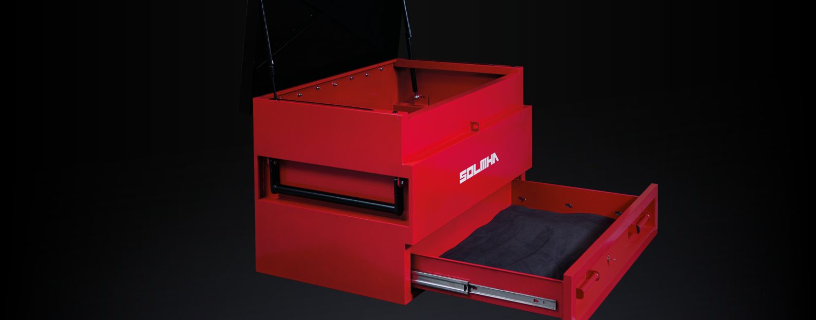 Metal Van Tool Storage Box 2